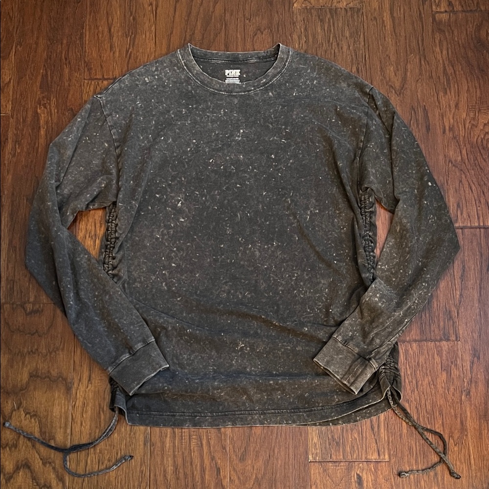 PINK Victoria's Secret Charcoal Long Sleeve